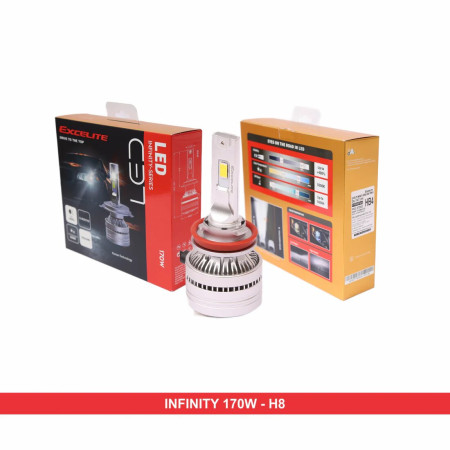 EXCELITE INFINITY SERIES LED LAMP H8 170W 4300K | 12V